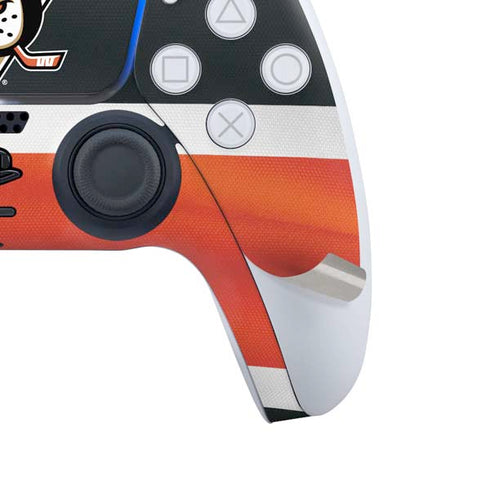 NHL Anaheim Ducks Jersey PS5 Controller Skin